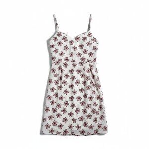 Hayden White and Pink Floral Mini Dress Size S NWT‎